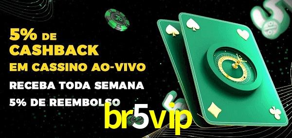 Promoções do cassino ao Vivo br5vip